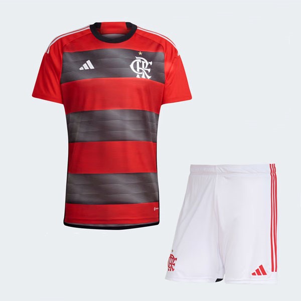 Camiseta Flamengo Replica Primera Ropa Niño 2023/24